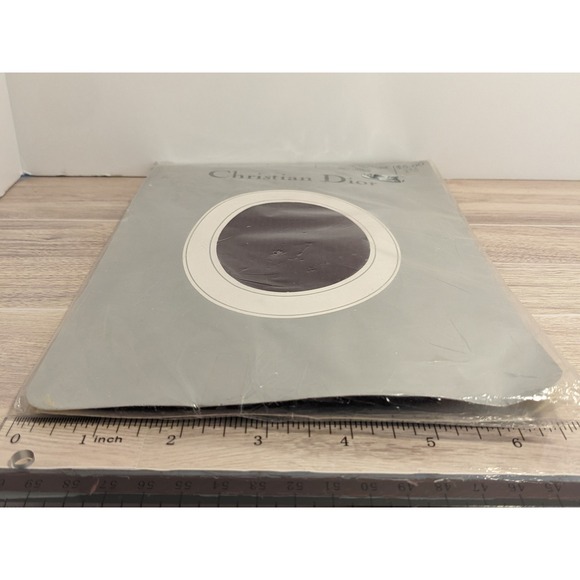 Christian Dior Tailorette 4369 Plum Violet Pin Stripe Texture Tights Size 2 NEW - Picture 12 of 12